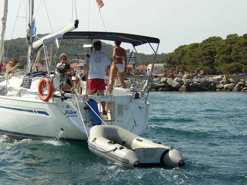 Mooring Kukljica - sailing boat