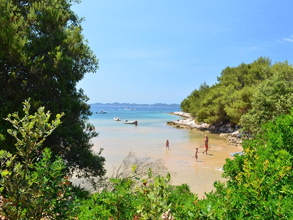 Kukljica - Mala sabuša beach